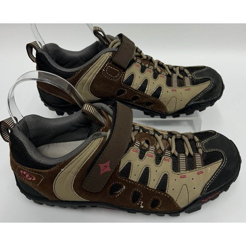 Specialized Taho MTB Cycling Biking Shoes Womens Size 8.5 6127-2139 Brown